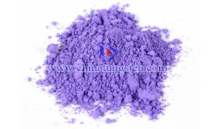 violet tungsten oxide picture